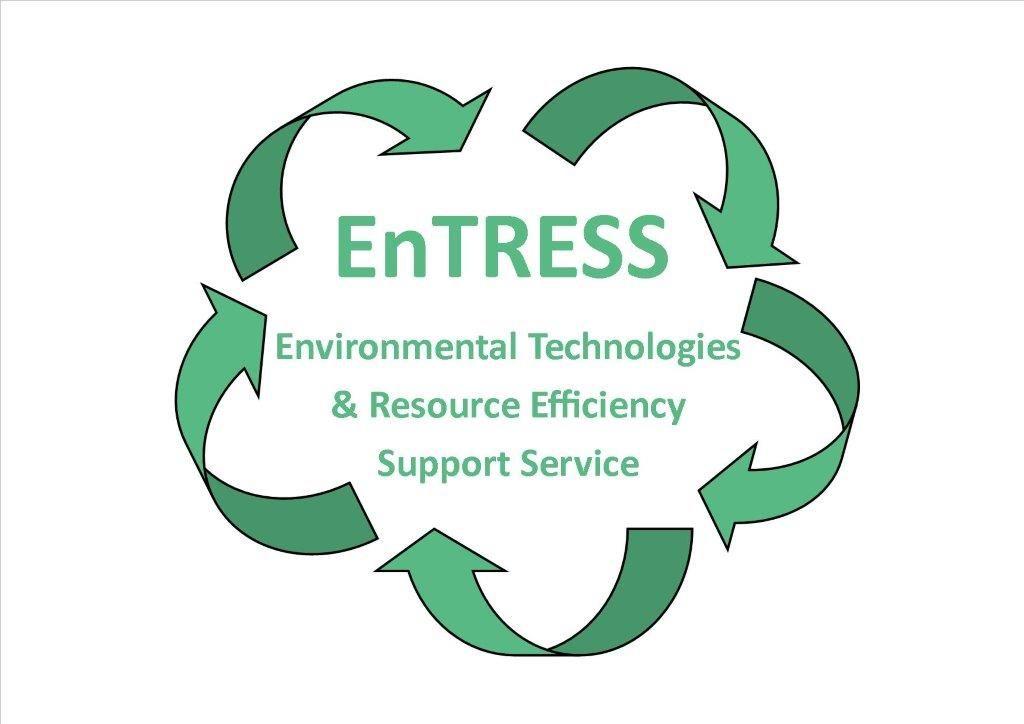 Green Word Logo - EnTRESS Logo (green word) - Business Solutions Centres