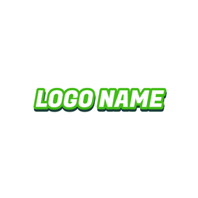 Green Word Logo - 100+ Free Cool Text Logo Designs | DesignEvo Logo Maker