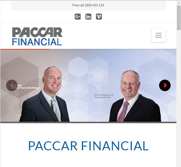 Financail PACCAR Logo - PACCAR FINANCIAL LAUNCHES NEW WEBSITE | PACCAR AUSTRALIA