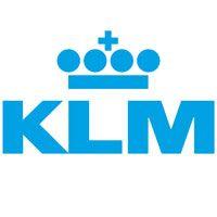 Blue Airline Logo - KLM Royal Dutch Airlines cheap flights online