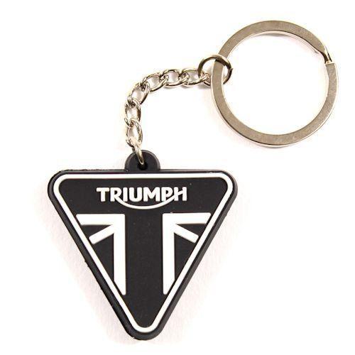 Triumph Triangle Logo - Triumph Triangle Key Chain Ring Fob Emblem | WantItAll