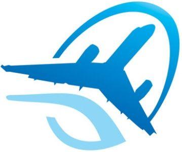 Blue Airline Logo - Airlines logo and icons vectors