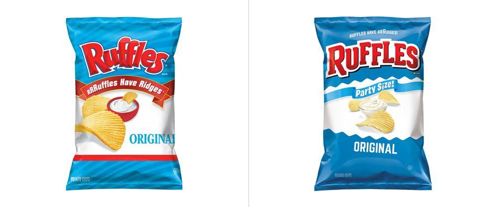 Ruffles Logo - Brand New: New Logo and Packaging for Ruffles by DuPuis Group