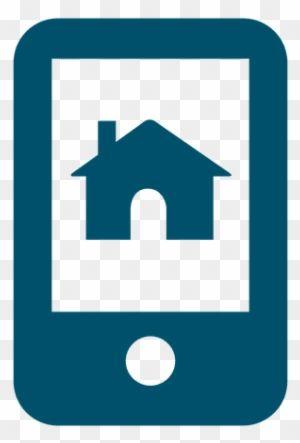 House Phone Logo - Home Phone Real Estate Icon - Logo Casa Con Dinero Bienes Raices ...