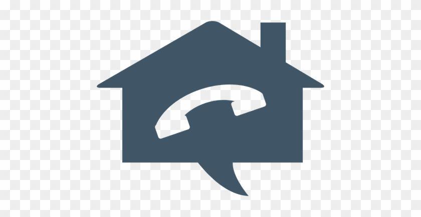 House Phone Logo - Phone House Real Estate Icon Transparent Png - Logo Telefone ...