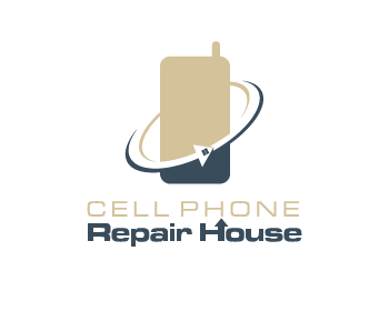 House Phone Logo - Cell Phone Repair House logo design contest
