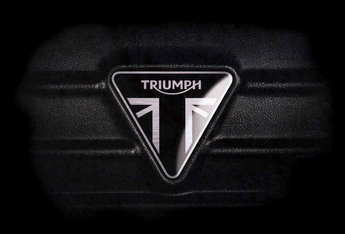 Triumph Triangle Logo - Triumph Motorbikes branding