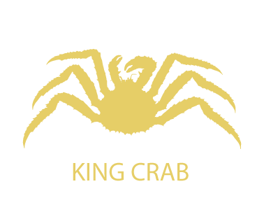 King Crab Logo - Sierra Gold Seafood - Wholesale