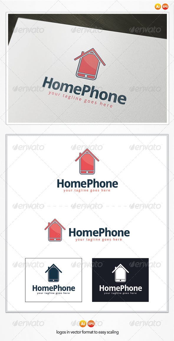 House Phone Logo - Home Phone Logo