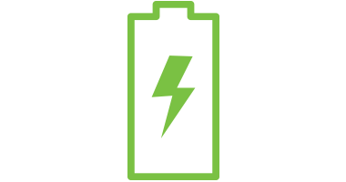 Green Battery Logo - CAA National