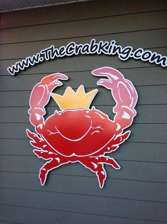 King Crab Logo - Crab Logo of The Crab King, Richmond