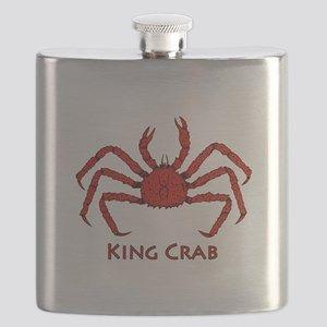 King Crab Logo - King Crab Logo Flasks