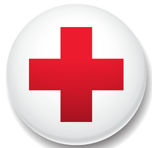 Cross Red Background Logo - American Red Cross Connecticut Chapter –