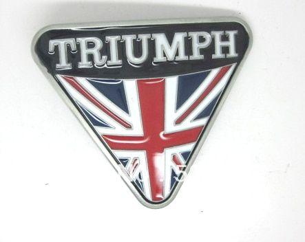 Triumph Triangle Logo - Triumph Triangle Belt Buckle-in Buckles & Hooks from Home & Garden ...