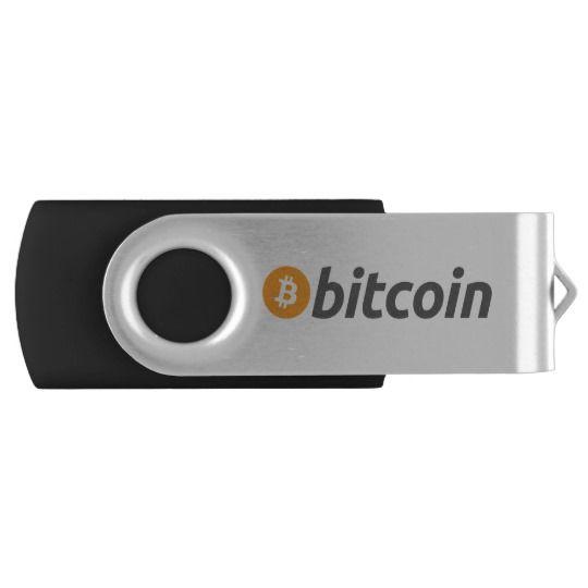 Black Bitcoin Logo - Silver, 8 GB, Black USB Drive with Bitcoin Logo | Zazzle.com