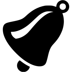 Black Bell Logo - Black bell icon black bell icons
