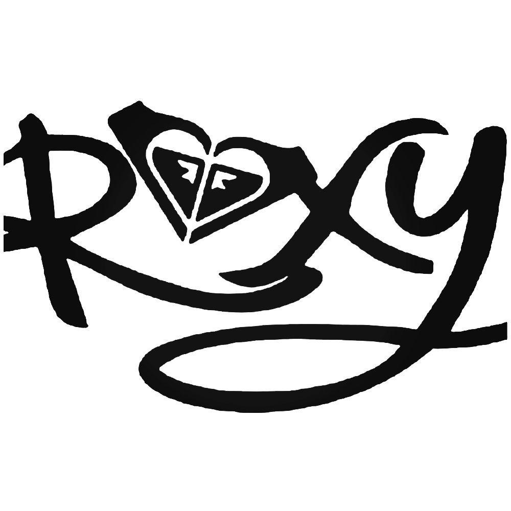Roxy Logo - Roxy Logo 2 Vinyl Decal Sticker