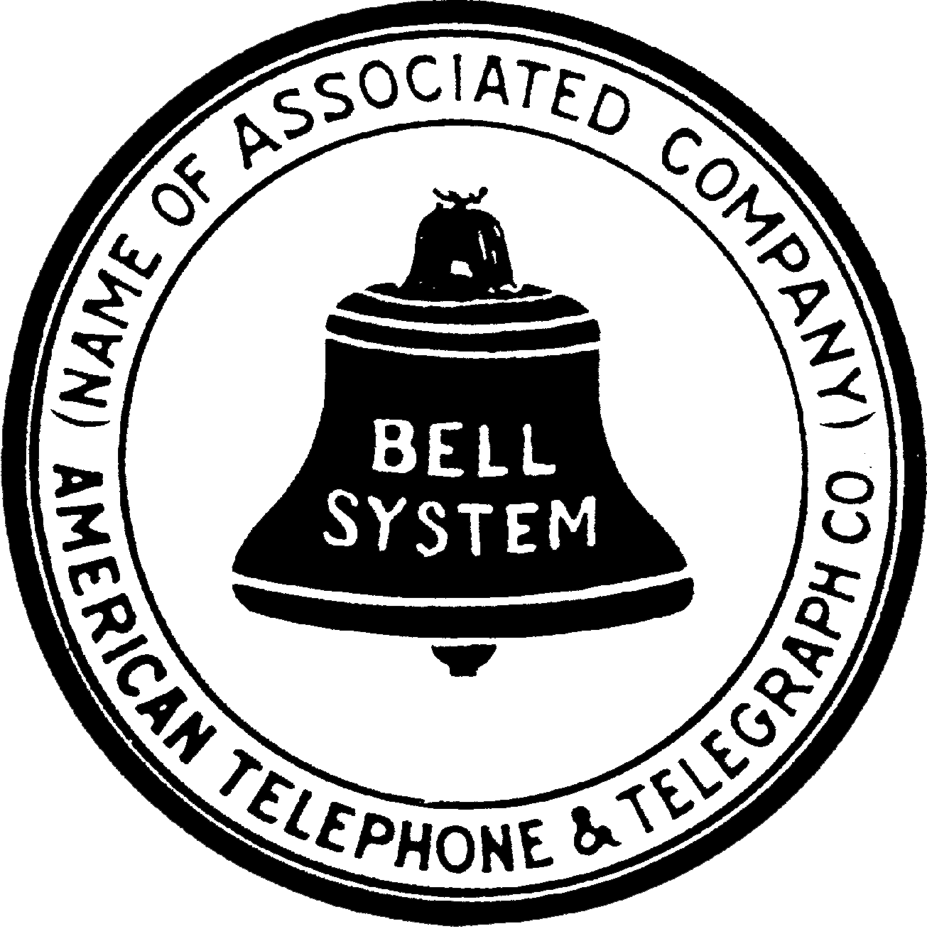 Black Bell Logo - Bell System hires 1921 logo.PNG