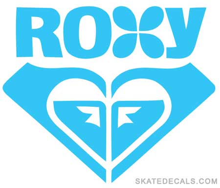 Roxy Logo - 2 Roxy Clothing Stickers Decals [roxy-word-logo] - $3.95 : Acadame ...