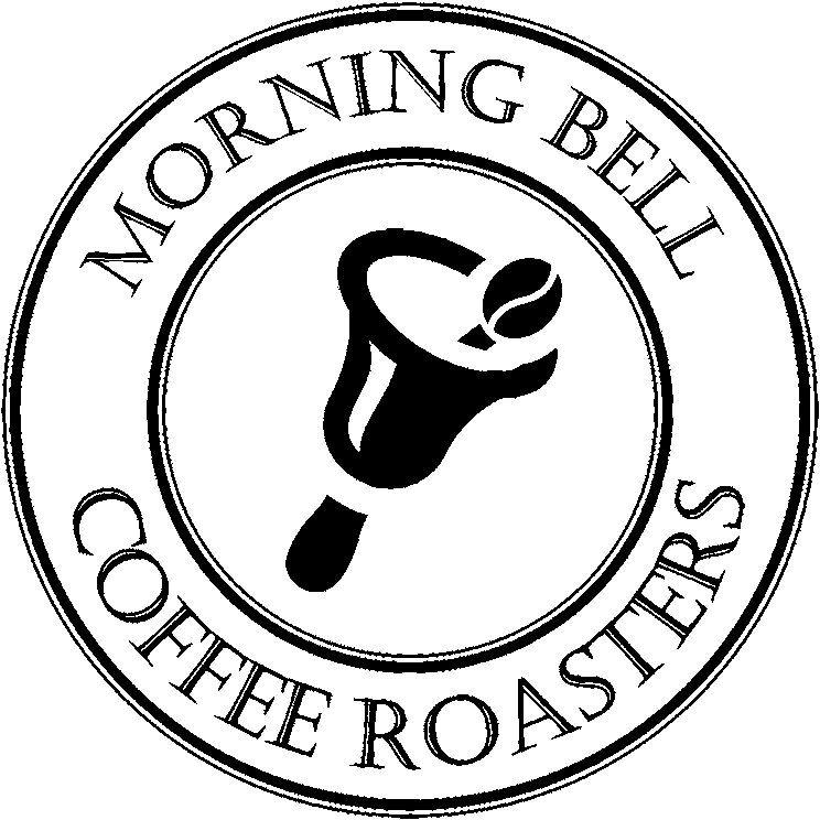 Black Bell Logo - Morning bell logo – final – black and white – DSM Brew Coffee Co.