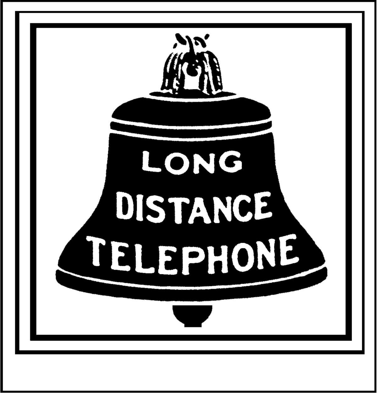 Black Bell Logo - Bell Telephone Company