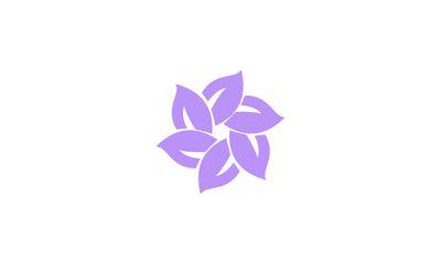 Purple Flower Logo - Search photos 