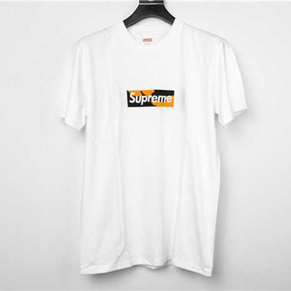 Yellow Supreme Camo Logo - Supreme Yellow Camo Box Logo T-shirt,T-Shirts & Polos