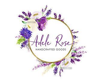 Purple Flower Logo - Purple logo