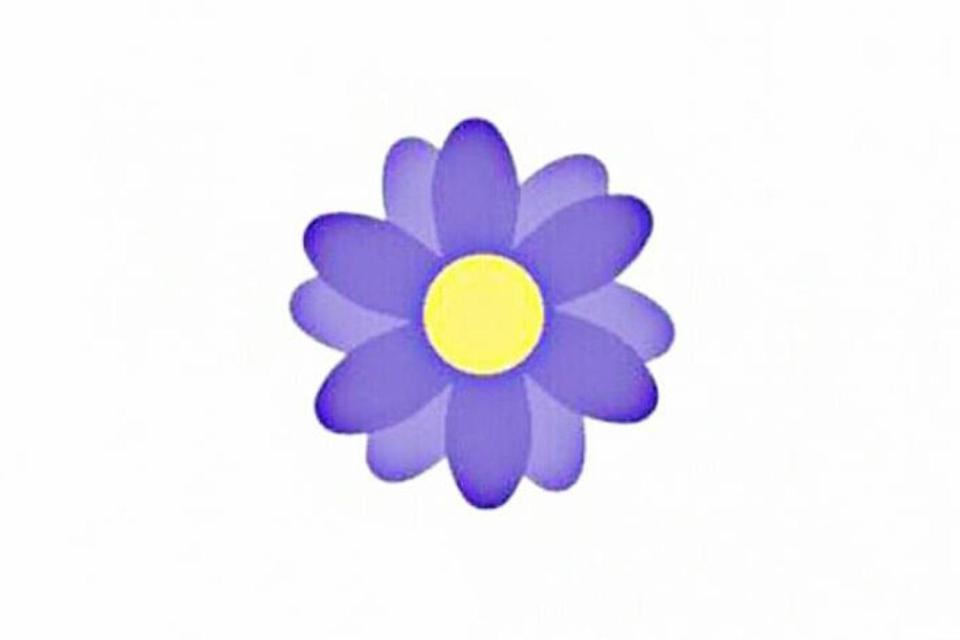 Purple Flower Logo - ICYMI, Facebook has added purple flowers everywhere for Mother's Day ...