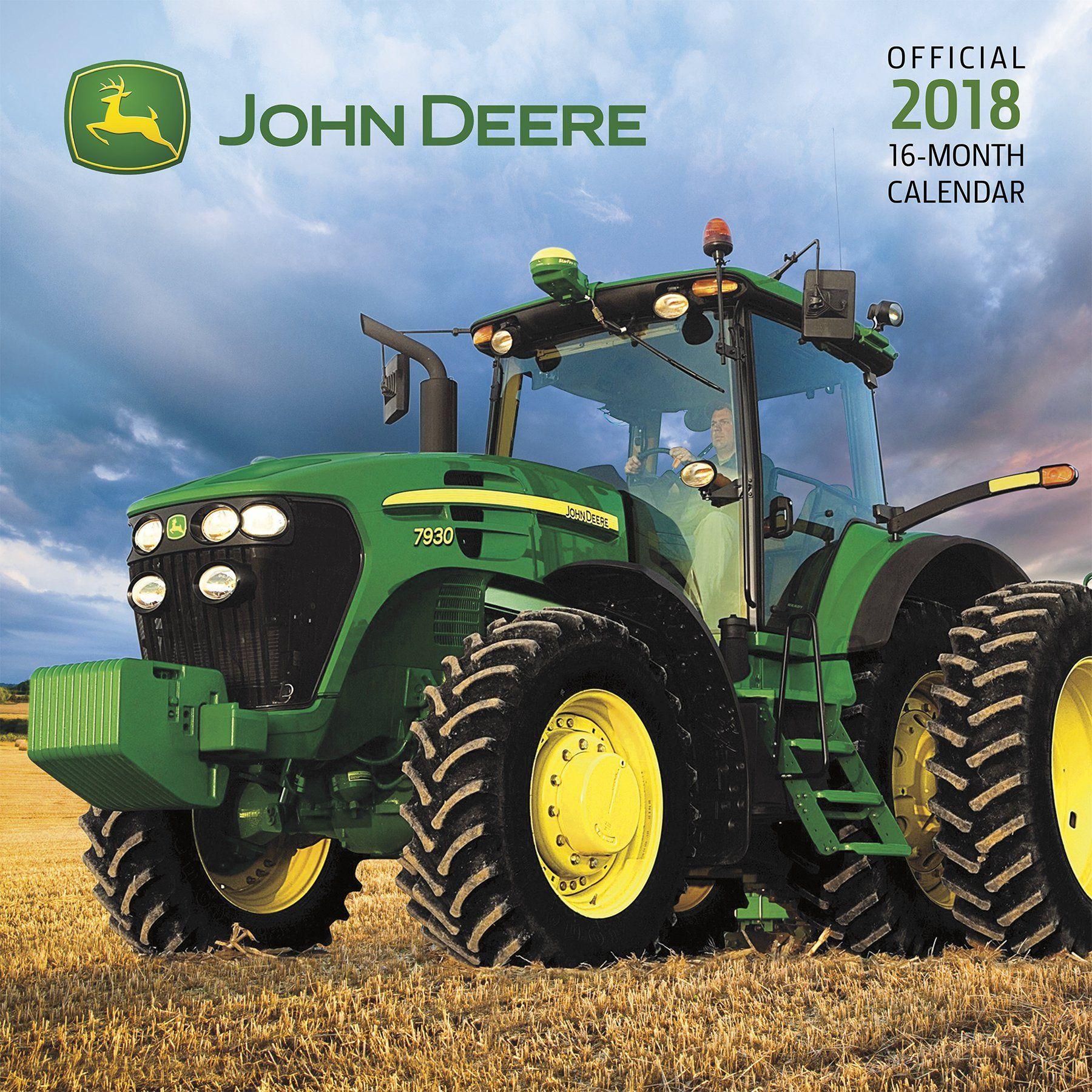 2018 John Deere Logo - Buy John Deere 2018 Calendar Book Online at Low Prices in India