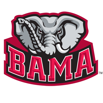 Elephant Football Logo - Alabama Elephant Logo | AlabamaU_ElephantBama_LOGO.gif | Things I ...