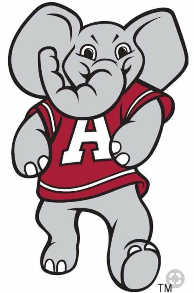 Bama Elephant Logo - Alabama #Crimson #Tide #Elephants | Sports | Pinterest | Alabama ...