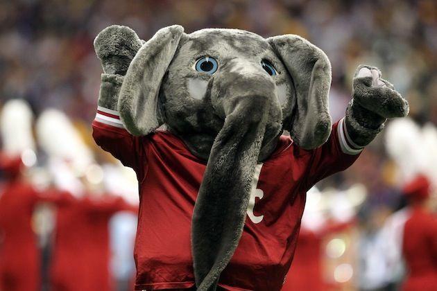 University of Alabama Elephant Logo - The story behind Alabama's elephant mascot