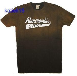 Abercrombie Logo - Abercrombie & Fitch Men's Vintage Style Muscle Logo T-Shirt Tee S | eBay