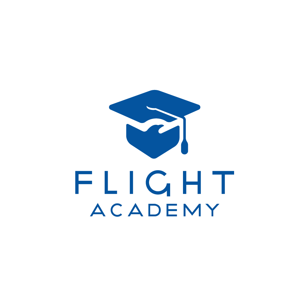 Flight Academy Logo - For Sale: Flight Academy Graduation Hat Eagle Logo