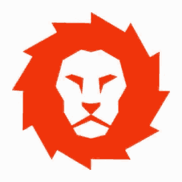 A Reddish Orange Lion Logo - Red Lion GIF - RedLion - Discover & Share GIFs
