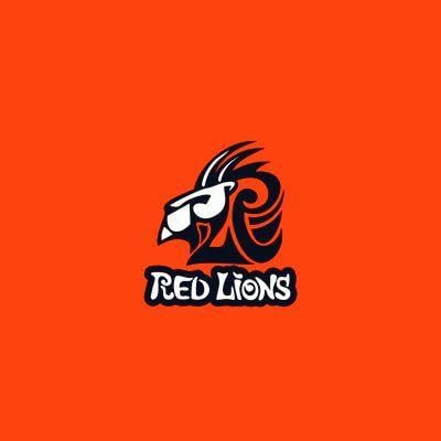 Orange and Red Lion Logo - Red Lions | Logo Design Gallery Inspiration | LogoMix
