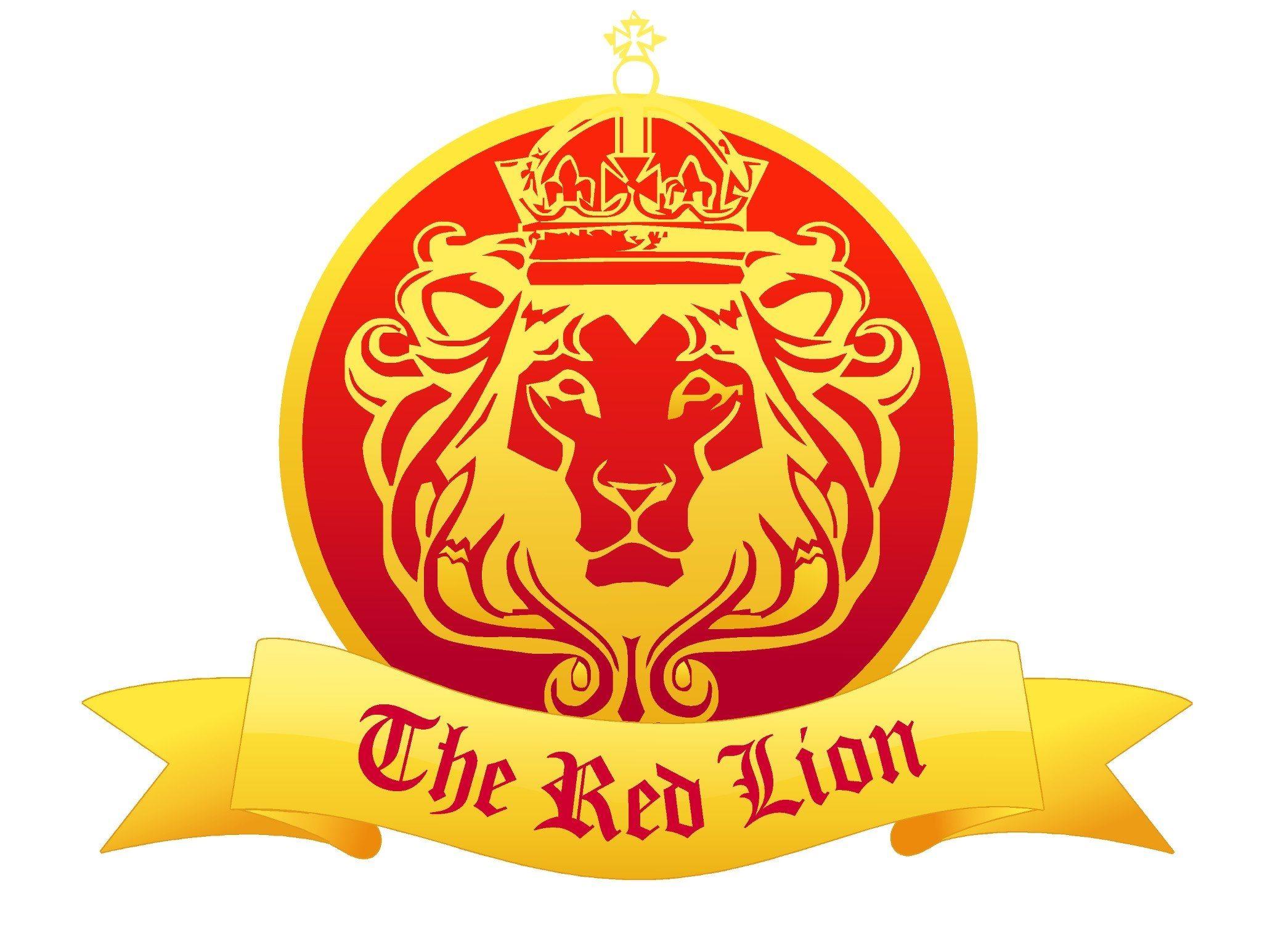 Orange and Red Lion Logo - Red Lion Truckstop - Northampton (M1 - Junction 16)