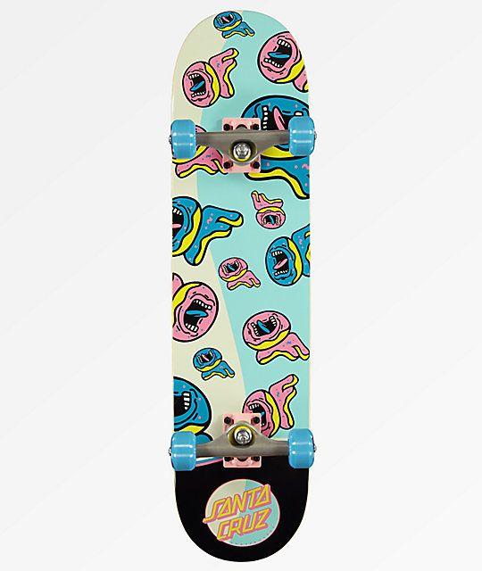 Odd Future X Santa Cruz Logo - Odd Future x Santa Cruz Screaming Donut 7.75 Skateboard Complete