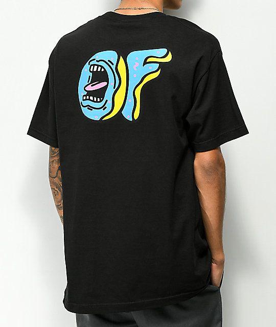 Odd Future X Santa Cruz Logo - Shoptagr. Odd Future X Santa Cruz Screaming Donut Black T Shirt