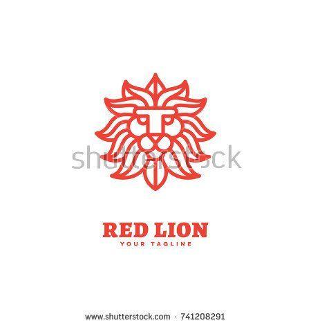 Orange and Red Lion Logo - red lion logos.fontanacountryinn.com