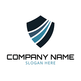 Black and Blue Company Logo - 60+ Free Shield Logo Designs | DesignEvo Logo Maker