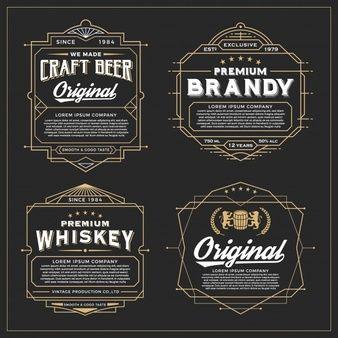 Antique Whiskey Logo - Whiskey Vectors, Photos and PSD files | Free Download
