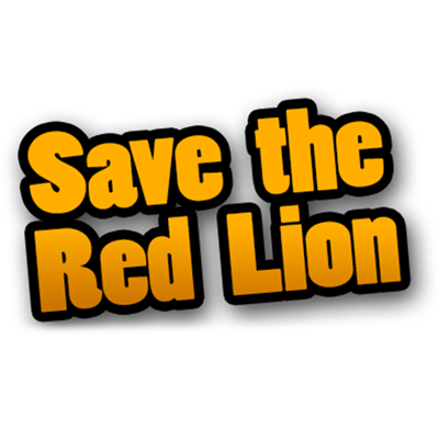Orange and Red Lion Logo - Save the Red Lion
