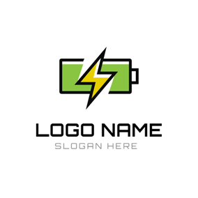 Green Battery Logo - Free Battery Logo Designs | DesignEvo Logo Maker