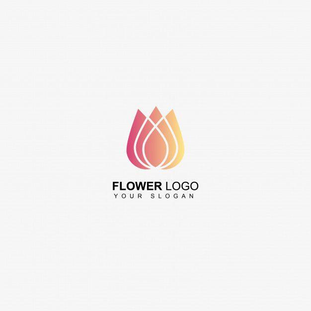 Orange Flower Company Logo - Flower company logo Vector | Free Download
