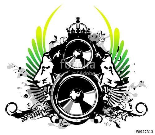 Rastafarian Logo - Rasta music logo