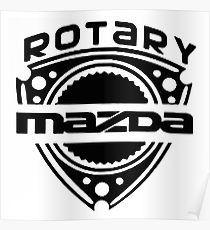 Mazda Rotary Logo - Mazda Rotary Posters