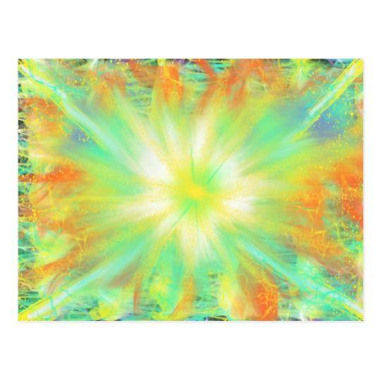 Green and Yellow Starburst Logo - Yellow Green Watercolor You Are My Sunshine Postcard | Zazzle.co.uk
