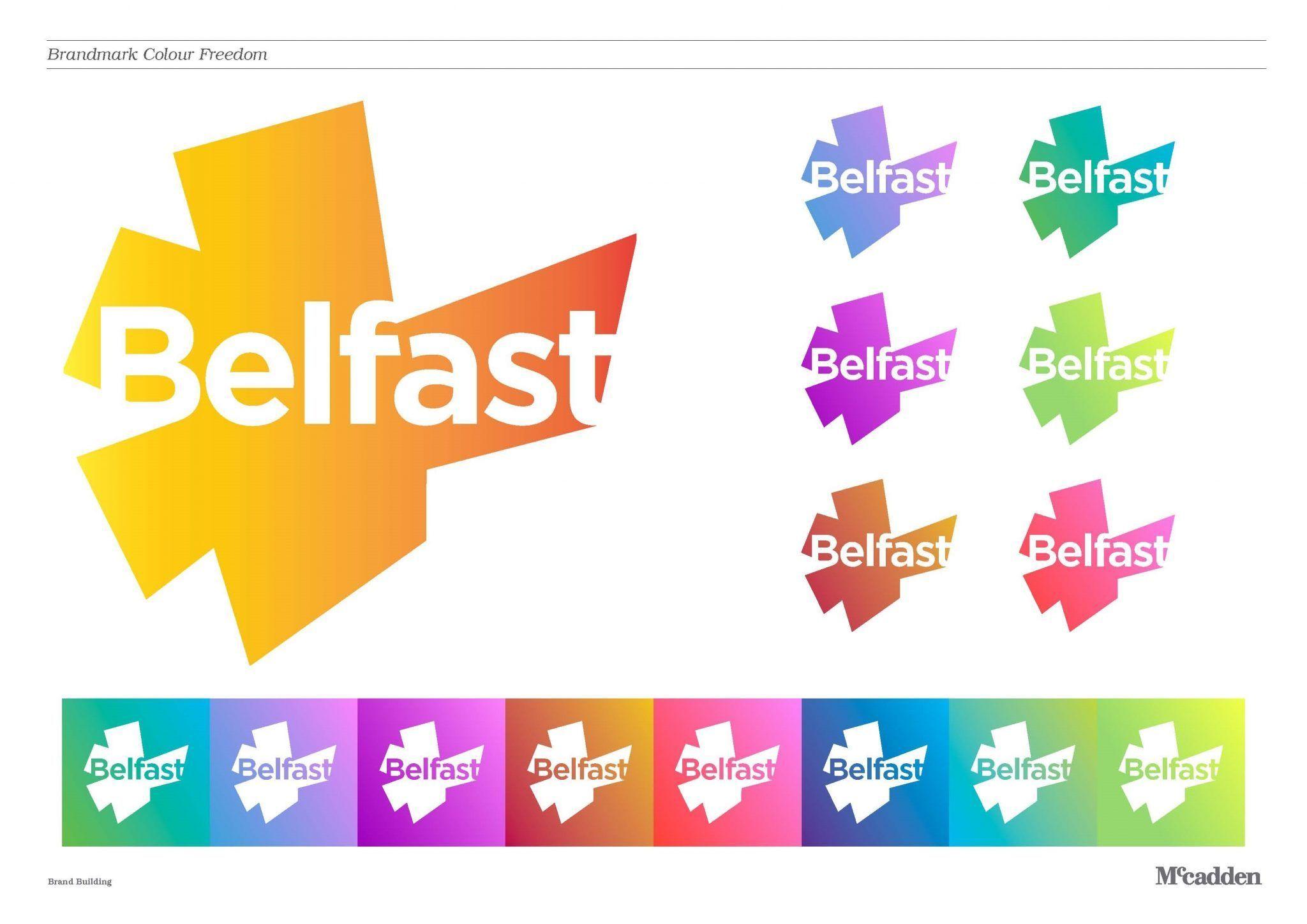 Green and Yellow Starburst Logo - The real deal behind Belfast's new 'energising' branding